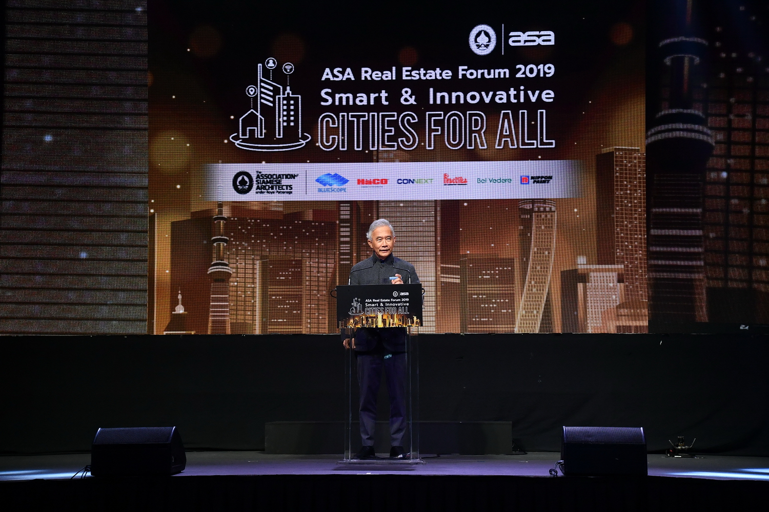 ASA ประกาศความสำเร็จงาน ASA Real Estate Forum 2019 ฉายภาพโรดแมปพัฒนาไทยสู่เมืองอัจฉริยะ เมืองนวัตกรรมจากมุมมอง สุวัจน์ – อภิสิทธิ์