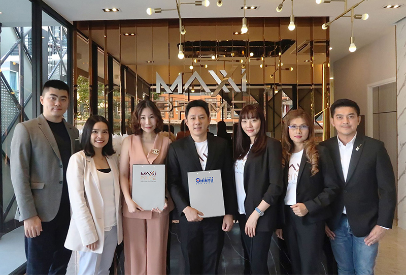 Maxxi Prime รัชดา-สุทธิสาร เซ็นสัญญาแต่งตั้งบริษัทตัวแทนขายต่างชาติ