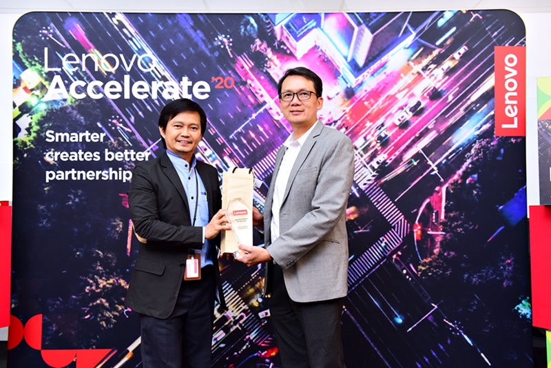 เมโทรซิสเต็มส์ฯ รับรางวัล Top DCG Partner for Services Lenovo Accelerate’20