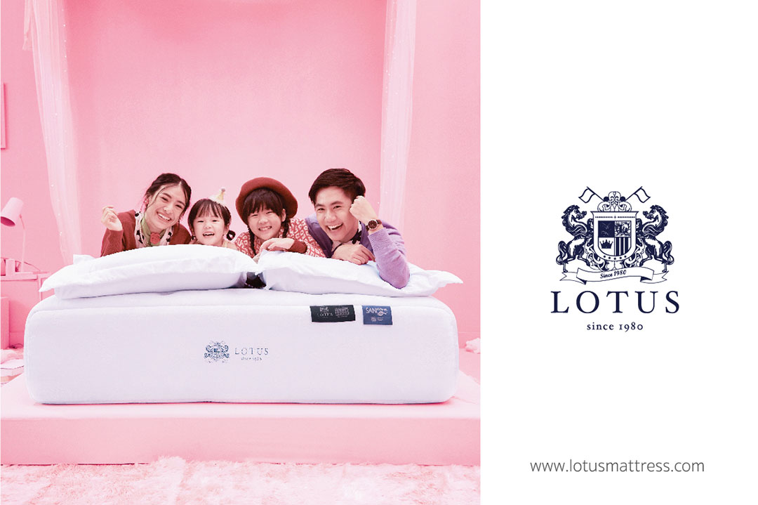 ชวนสัมผัสความนุ่มนวลของแนวคิด Always with you จากที่นอน LOTUS