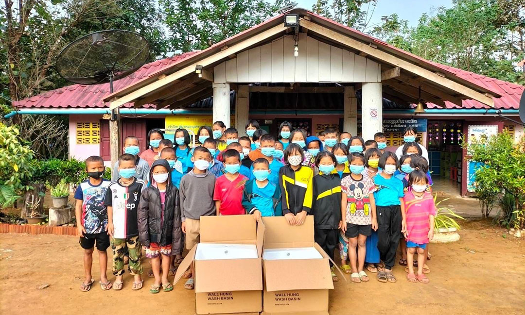 เฮเฟเล่ แบ่งปันสิ่งดี ๆ ให้สังคม ปีที่ 11 “โรงเรียนดีชีวิตมีสุข”  สร้างสุขอนามัยที่ดีสนับสนุน ‘อ่างล้างมือ’ มอบโรงเรียน 87 แห่ง