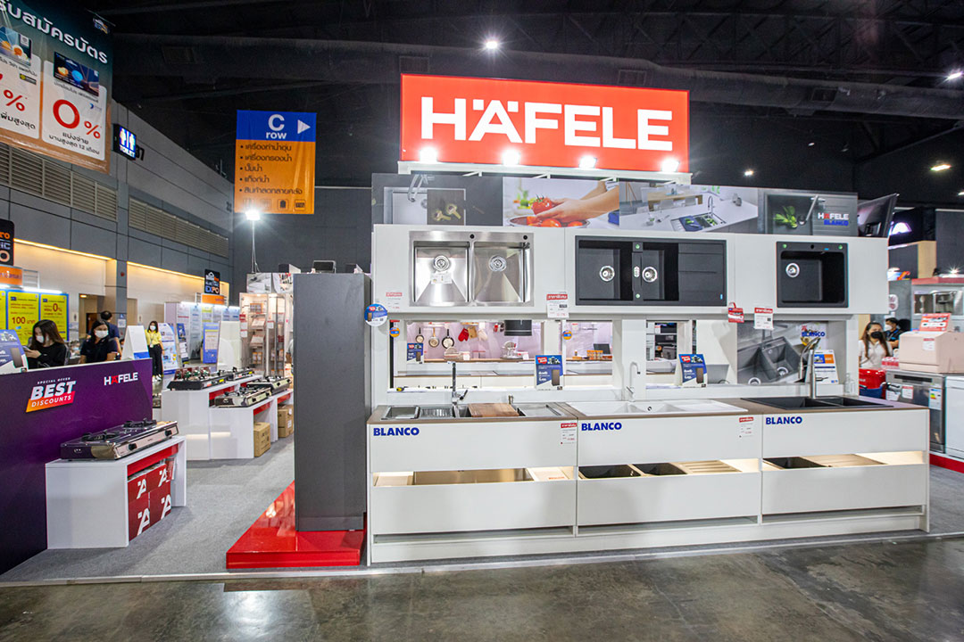 เฮเฟเล่ ชวนแต่งบ้านสวยถูกใจ คุ้มค่าฉบับ HAFELE IS HOME  ในงาน “HomePro ELECTRIC EXPO” 11-20 มี.ค. 65 @อิมแพ็ค เมืองทองธานี