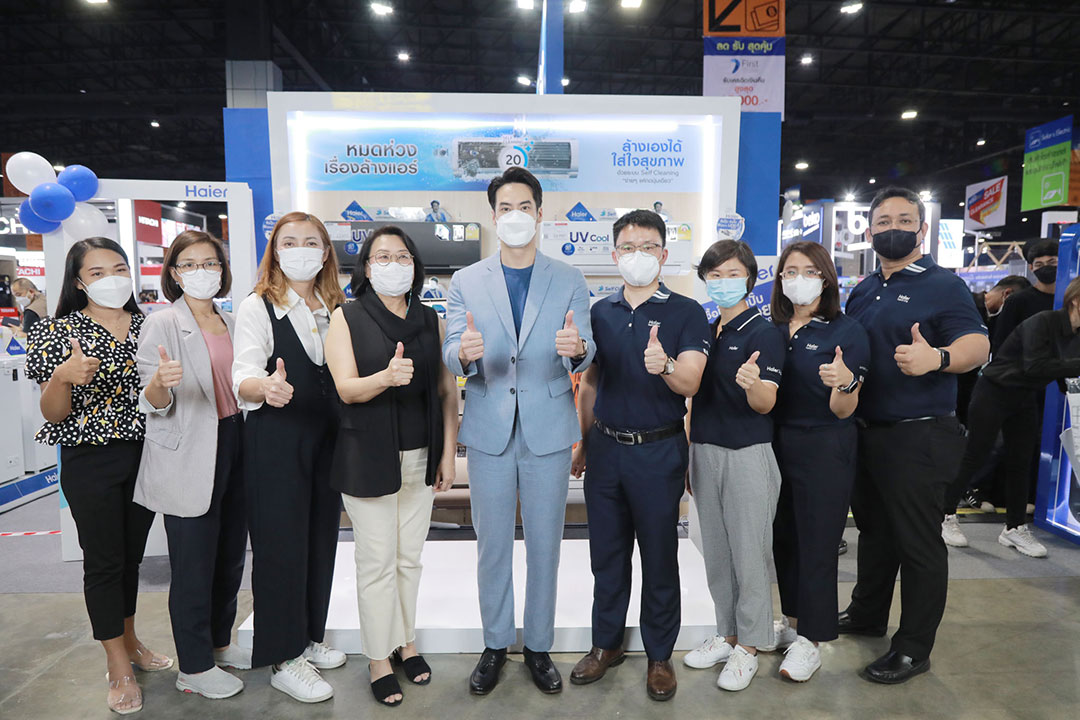 “ไฮเออร์” ขนสินค้าเครื่องใช้ไฟฟ้า ร่วมงาน “HomePro ELECTRIC EXPO”  ลดแรงดับร้อนสูงสุด 40%!! เริ่มตั้งแต่วันนี้ถึง 20 มี.ค. 65