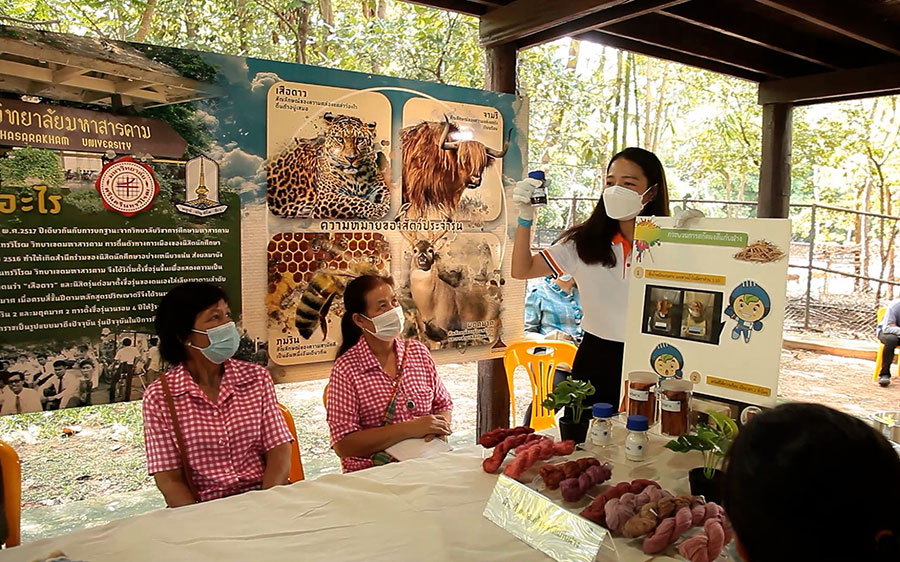 วว. ประสบผลสำเร็จวิจัยและพัฒนา “ผงสีย้อมผ้า หลากสีสันจากแก่นฝาง” ภายใต้โครงการพัฒนาพื้นที่ทุนทางวัฒนธรรม เพื่อสร้างเครือข่ายช่างทอให้เกิดเป็นชุมชนเศรษฐกิจสร้างสรรค์