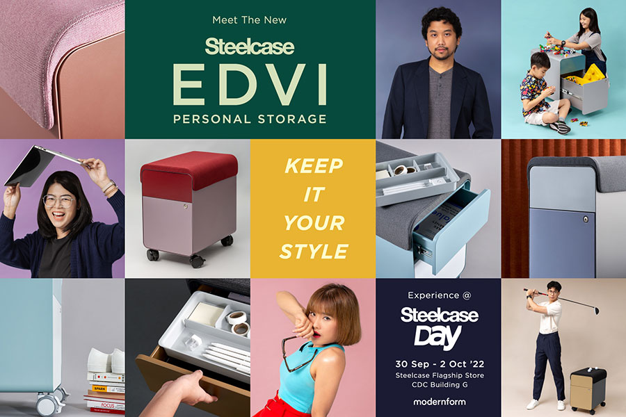 โมเดอร์นฟอร์มจัดงาน Steelcase Day พบกับนวัตกรรมเฟอร์นิเจอร์สำนักงานระดับโลก ที่ผสานเทคโนโลยีและดีไซน์ให้เข้ากับพื้นที่ทำงานได้อย่างลงตัว