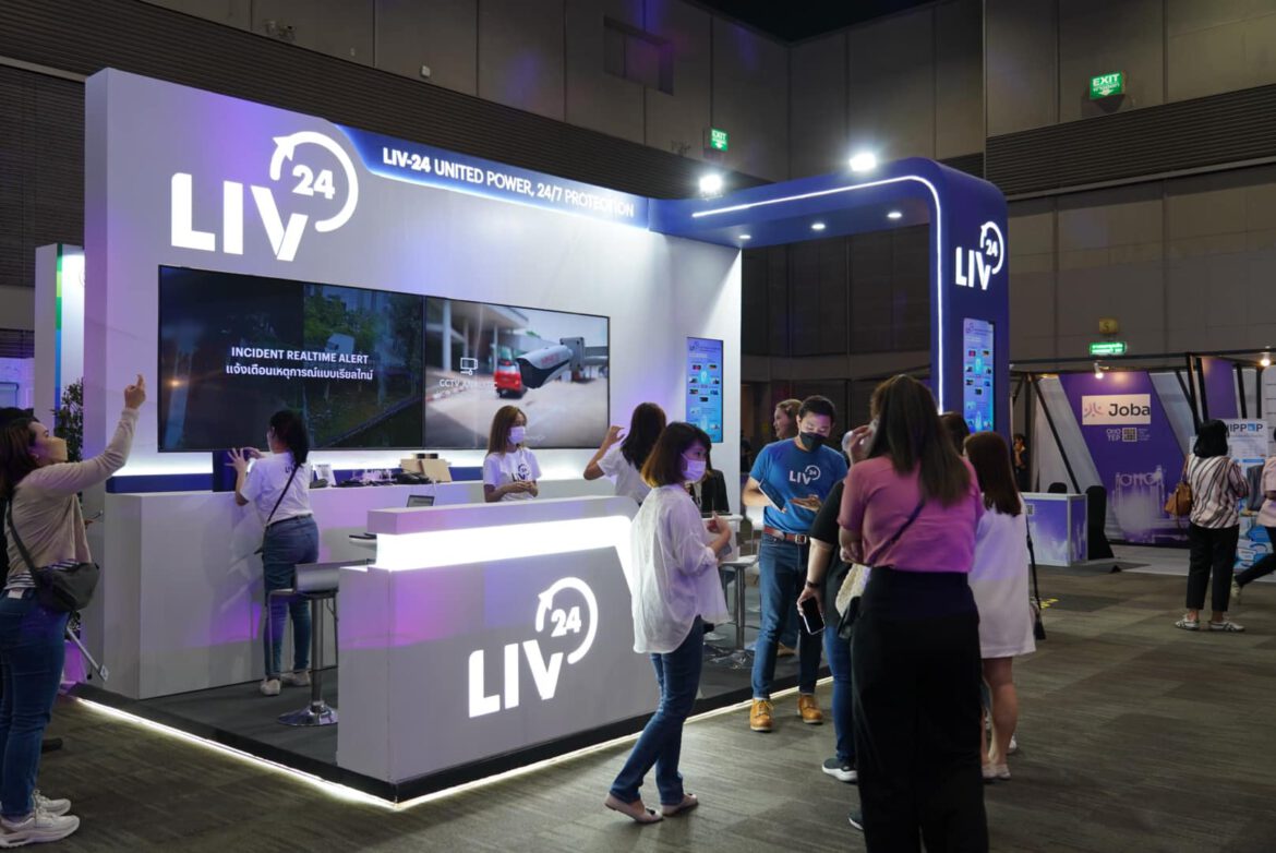 LIV-24 ขนนวัตกรรมด้านความปลอดภัยมาแสดงในงาน TEP 0110 ASIA TECHLAND 2023