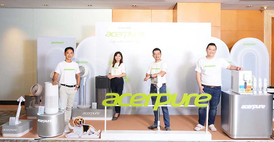 ‘เอเซอร์’ เดินเกมรุกตลาดสินค้าอิเล็กทรอนิกส์ ไลฟ์สไตล์ ผ่านธุรกิจใหม่ ‘Acerpure’ เปิดตัวเครื่องกรองน้ำ ‘Acerpure Aqua’ ตอบโจทย์ผู้บริโภคคนรุ่นใหม่