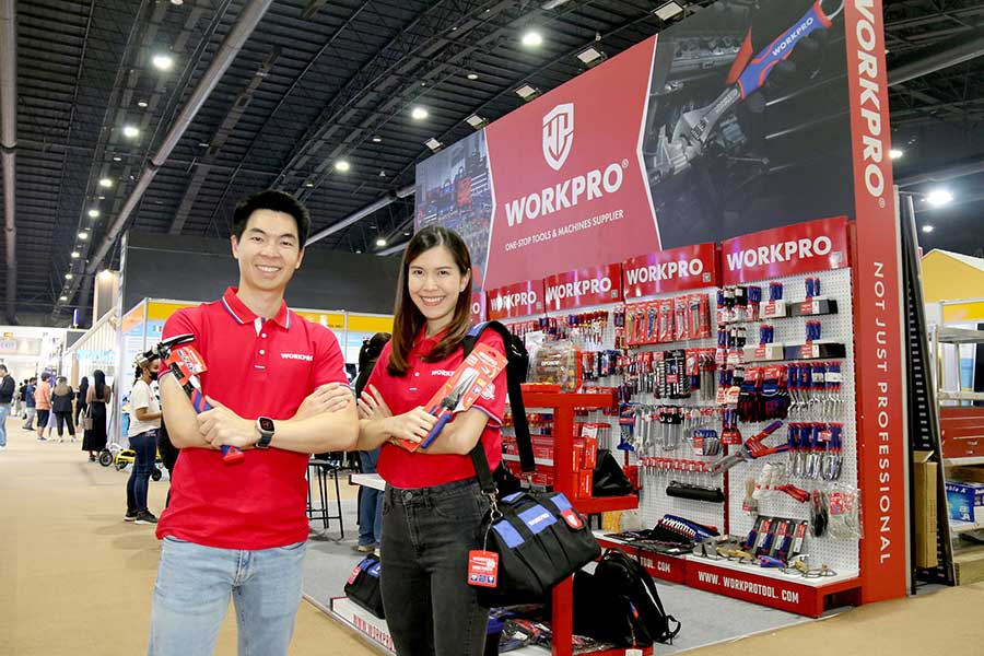 แสงชัยกรุ๊ป เจาะตลาด เครื่องมือ Hand Tools ส่ง “WORKPRO” แบรนด์ผู้ผลิตเบอร์ 2 ของโลก รุกตลาดเต็มสูบตั้งเป้ายอดขายกว่า 100 ล้าน ปี 67